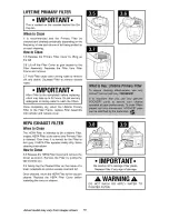 Preview for 10 page of Hoover SH40055 Owner'S Manual