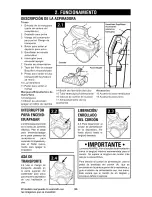 Preview for 20 page of Hoover SH40055 Owner'S Manual