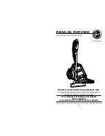 Предварительный просмотр 15 страницы Hoover SH40080 Owner'S Manual