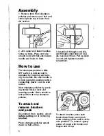 Предварительный просмотр 6 страницы Hoover Shampoo-Polisher Owner'S Manual