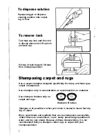 Предварительный просмотр 8 страницы Hoover Shampoo-Polisher Owner'S Manual