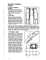 Предварительный просмотр 10 страницы Hoover Shampoo-Polisher Owner'S Manual