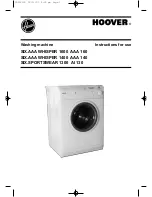 Preview for 1 page of Hoover SIX.AAA WHISPER 1400 AAA 140 Instructions For Use Manual