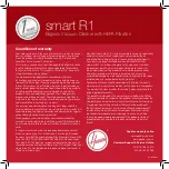 Preview for 12 page of Hoover smart R1 Manual