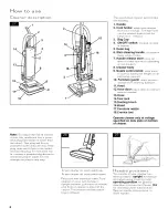 Предварительный просмотр 6 страницы Hoover Soft Guard C1412-900 Owner'S Manual