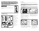 Предварительный просмотр 20 страницы Hoover Soft Guard C1414-900 Owner'S Manual