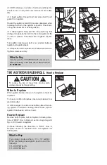 Предварительный просмотр 26 страницы Hoover Soft Guard C1703-900 Owner'S Manual