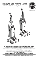 Предварительный просмотр 34 страницы Hoover Soft Guard C1703-900 Owner'S Manual