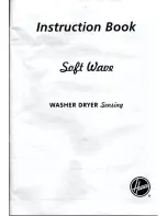 Hoover Soft Wave Instruction Manual preview