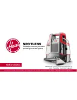 Предварительный просмотр 20 страницы Hoover SPOTLESS User Manual