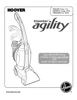 Hoover SteamVac agility Owner'S Manual preview