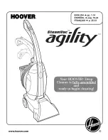 Hoover SteamVac Aqility Manual предпросмотр