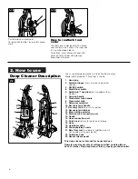 Предварительный просмотр 6 страницы Hoover SteamVac Bagless Vacuum Cleaner Owner'S Manual