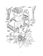 Предварительный просмотр 2 страницы Hoover SteamVac F5808 Service Instructions Manual