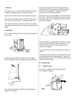 Предварительный просмотр 3 страницы Hoover SteamVac F5808 Service Instructions Manual