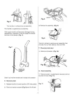 Предварительный просмотр 5 страницы Hoover SteamVac F5808 Service Instructions Manual