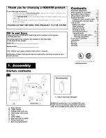 Предварительный просмотр 3 страницы Hoover SteamVac F5835-900 Owner'S Manual