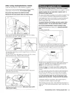 Предварительный просмотр 13 страницы Hoover SteamVac F5851 Owner'S Manual