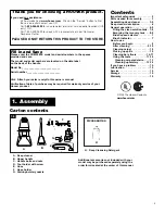 Preview for 3 page of Hoover SteamVac F5906 Owner'S Manual