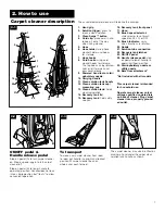 Предварительный просмотр 7 страницы Hoover SteamVac F5914-950 Owner'S Manual