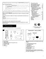 Предварительный просмотр 3 страницы Hoover SteamVac F7425-340 Owner'S Manual