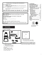 Предварительный просмотр 3 страницы Hoover SteamVac FH50015 Owner'S Manual