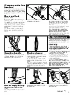 Предварительный просмотр 5 страницы Hoover Stick Cleaner S2509 Owner'S Manual