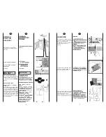 Предварительный просмотр 3 страницы Hoover T 120 E User Instructions