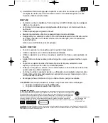 Предварительный просмотр 48 страницы Hoover TD 3625 Manual