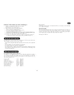 Preview for 14 page of Hoover Telios TTE2203 User Manual