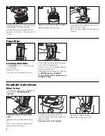 Предварительный просмотр 8 страницы Hoover TurboPOWER FoldAway U5167 Owner'S Manual