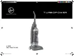 Предварительный просмотр 1 страницы Hoover TURBOPOWER UTP1605 User Instructions