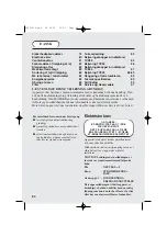 Предварительный просмотр 80 страницы Hoover TVE43 Manual