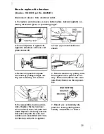 Предварительный просмотр 21 страницы Hoover U4359 Owner'S Manual