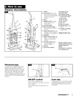 Предварительный просмотр 5 страницы Hoover U5150-900 Owner'S Manual