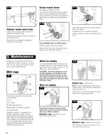 Предварительный просмотр 8 страницы Hoover U5150-900 Owner'S Manual