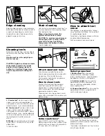 Предварительный просмотр 7 страницы Hoover U5150 Owner'S Manual