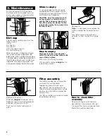 Preview for 8 page of Hoover U5150 Owner'S Manual