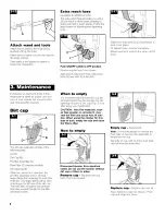 Предварительный просмотр 8 страницы Hoover U5155-900 Owner'S Manual