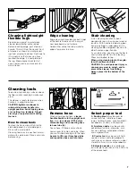 Предварительный просмотр 7 страницы Hoover U5155 Owner'S Manual