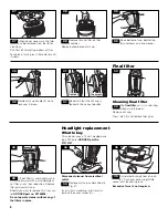 Предварительный просмотр 8 страницы Hoover U5162 Owner'S Manual