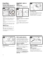 Preview for 8 page of Hoover U5182 Owner'S Manual