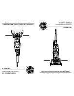 Hoover U5184 Owner'S Manual предпросмотр