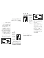 Предварительный просмотр 7 страницы Hoover U5184 Owner'S Manual