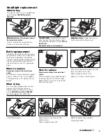 Предварительный просмотр 9 страницы Hoover U52009RM Owner'S Manual