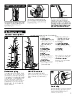 Предварительный просмотр 5 страницы Hoover U5432 Owner'S Manual