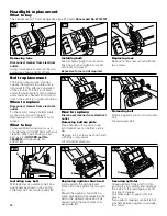 Предварительный просмотр 10 страницы Hoover U5467 Owner'S Manual