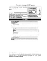 Preview for 2 page of Hoover U5472900 - WindTunnel Supreme Bagged Upright Vacuum Owner'S Manual