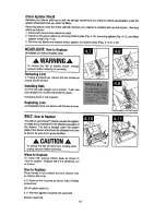 Preview for 13 page of Hoover U5472900 - WindTunnel Supreme Bagged Upright Vacuum Owner'S Manual