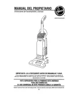 Preview for 18 page of Hoover U5472900 - WindTunnel Supreme Bagged Upright Vacuum Owner'S Manual